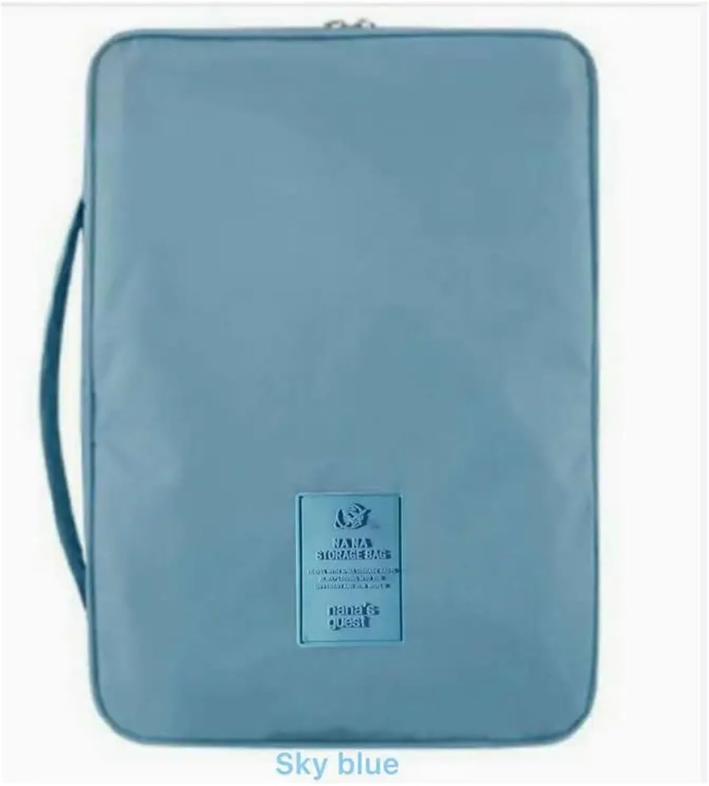 Travel pouch Outdoor Shirt Bag, Business Tie, Trip Multifunctional Storage, Clothing Organization Handbag(SKY BLUE)