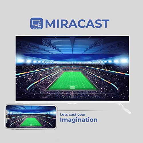 Image of imee 80cm (32 inch) Smart Android HD LED TV with SRS Surround Sound - BEE 4 Star Rated Energy Efficient (Elite, White, 32 Smart)