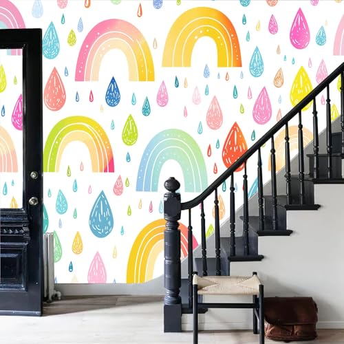 Mural decorativo crema con acabado 3D de alta definición 7