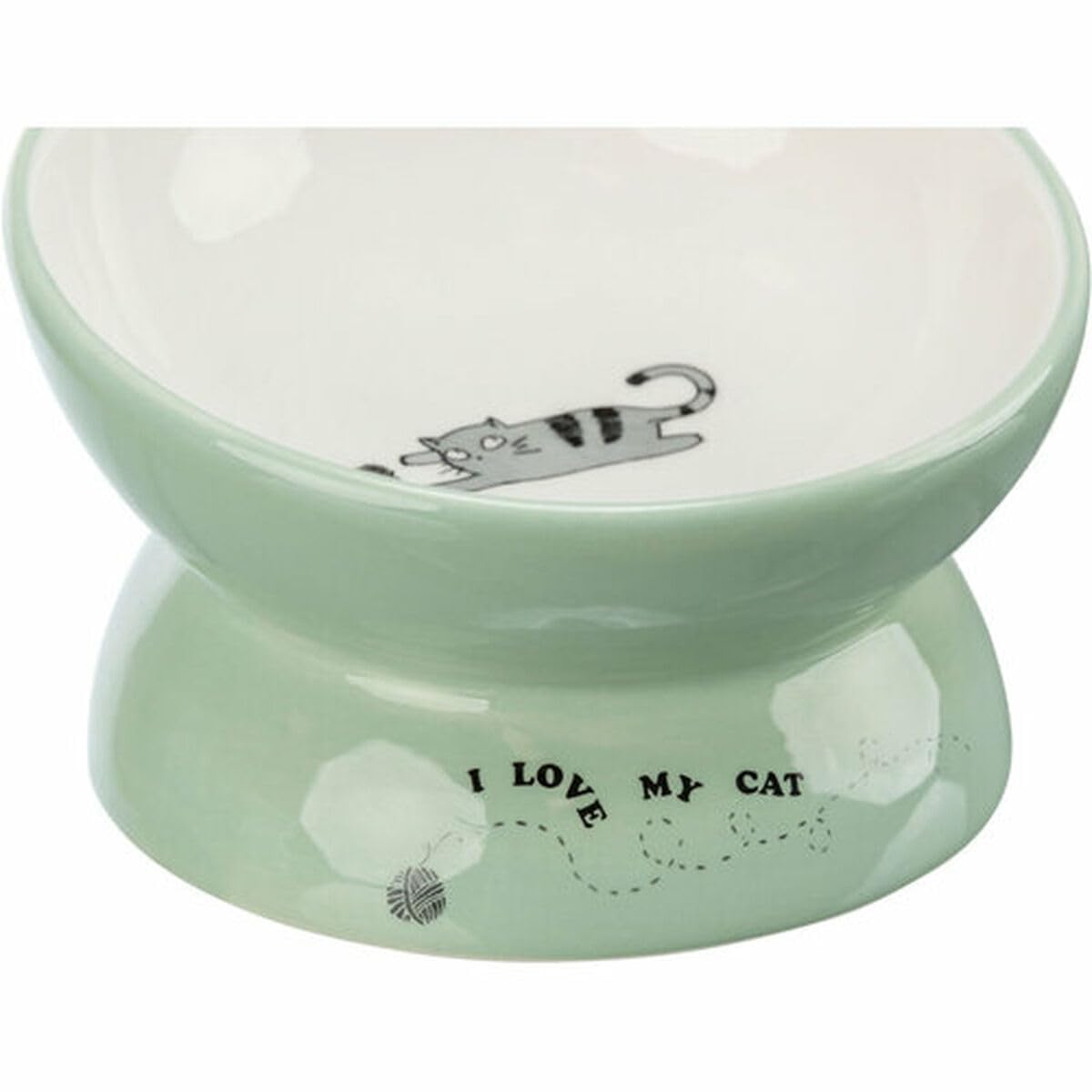 Trixie miska dla psa biały zielony Ø 13 cm 150 ml - Marka: Trixie - EAN: 4047974244708