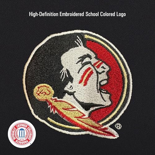 Image of JanSport NCAA Officially Licensed Backpack, Florida State Seminoles, Superbreak Plus with Padded 15'' Laptop Sleeve, Spacious Computer Bag for Men & Women, Durable Daypack with Bottle Pocket, Black