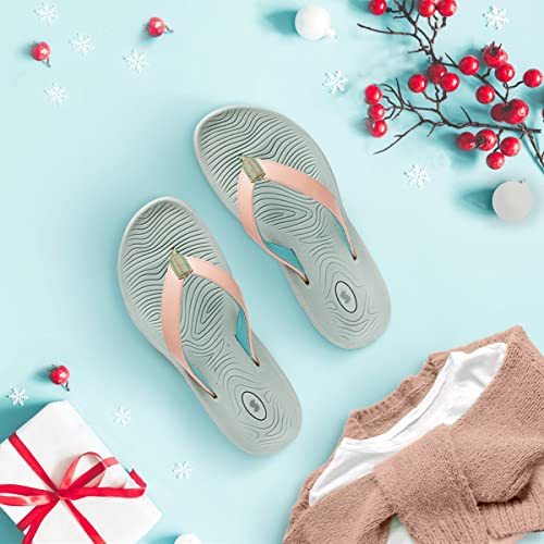 SOLETHREADS SERA| Super-Comfortable| SuperFoam| EcoTread| Soft| Plush| Slipper| Flip Flop| Indoor| Outdoor| Flip Flops for Women