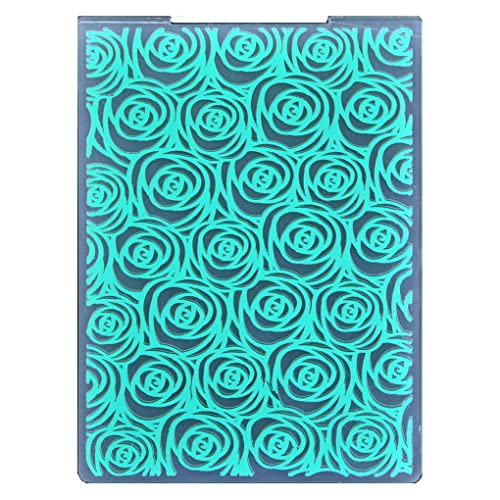 DDOUJOY Flowers Leaves Butterfly Rose Cherry Blossoms Background Plastic Embossing Folders for Card Making Scrapbooking and Other Paper Crafts 2212091 (3)