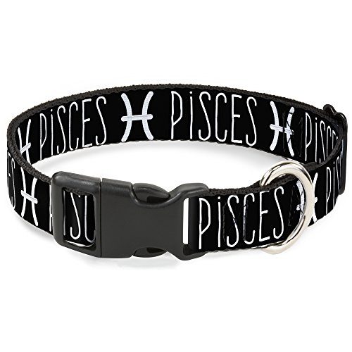 Cuello de clip ajustable para perro mediano Buckle Down pistolas del zodiaco 2