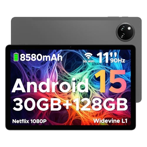 DOOGEE Tab A9 Pro+ Android 15 Tablet, 11 Inch Tablets with 90Hz HD