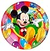 takestop® Set 10 Pezzi Piatti Piatto Carta 19.5 CM Topolino Disney Land_403 Compleanni Nascita Battesimo Feste Party