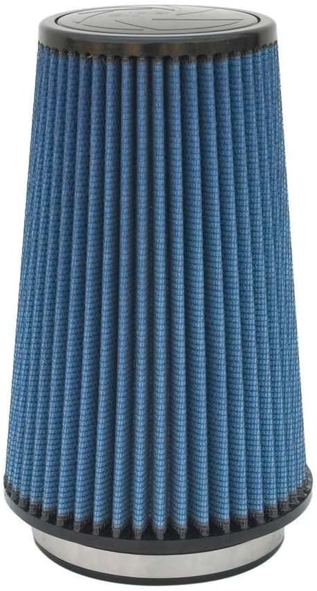 aFe POWER Magnum FLOW Universal Air Filter w/Pro 5R Oiled Media - 5" Inlet, 10" Tall - #24-50510