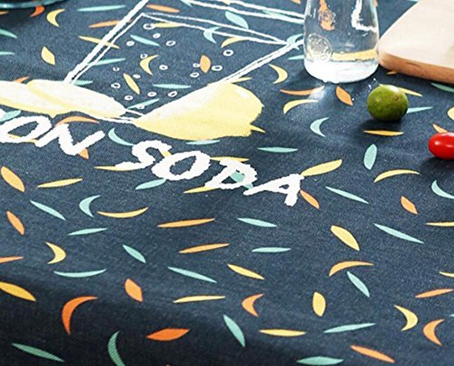 Table à Manger avec Nappe de Style Sans Odeur Tapis de Table à Café Multi-usages