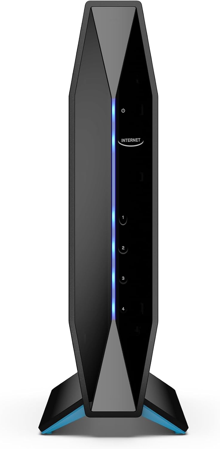 E8450 AX3200 WiFi 6 Router: Dual-Band Wireless Home Network, 4 Gigabit Ethernet Ports, Parental Controls, 3.2 Gbps, 2,500 sq ft, 25 Devices