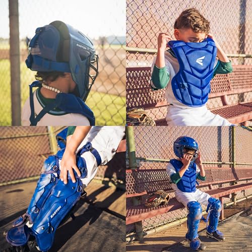 Easton | Black Magic 3.0 Youth Catcher's Set | Red | Medium (Ages 6-9) - image 9