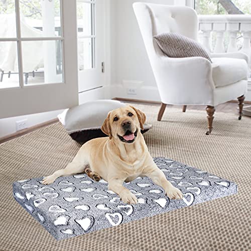 VANKEAN Dog Crate Mat Reversible Cool and Warm, Stylish Dog Bed for Crate with Waterproof Inner Linings and Removable… - Image 6