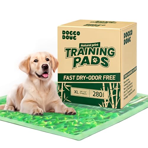Image of Puppy Pads XL 280 Count - 28 inchx34 inch with Adhesive Tabs