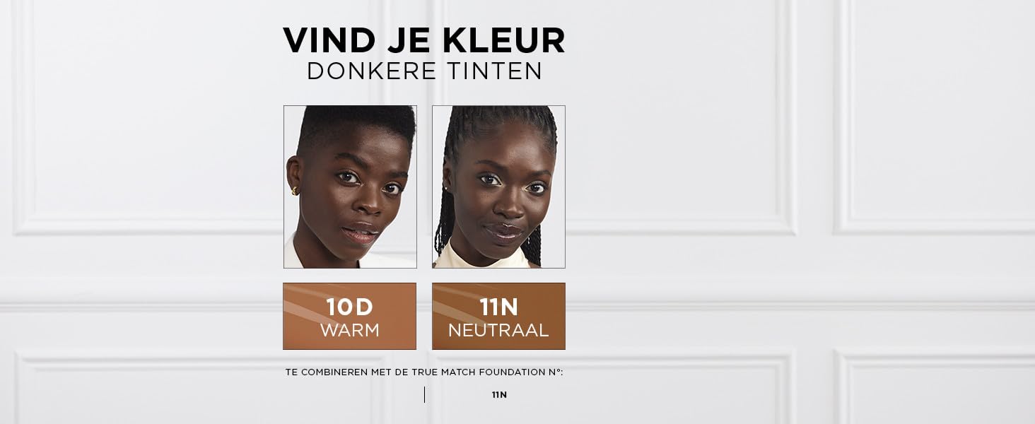 L'Oréal Paris - Świecące serum korygujące - Koryguje cienie i nawilża - Formuła z kwasem hialuronowym i kofeiną - Idealne dopasowanie - Odcień : 0,5D - 11 ml