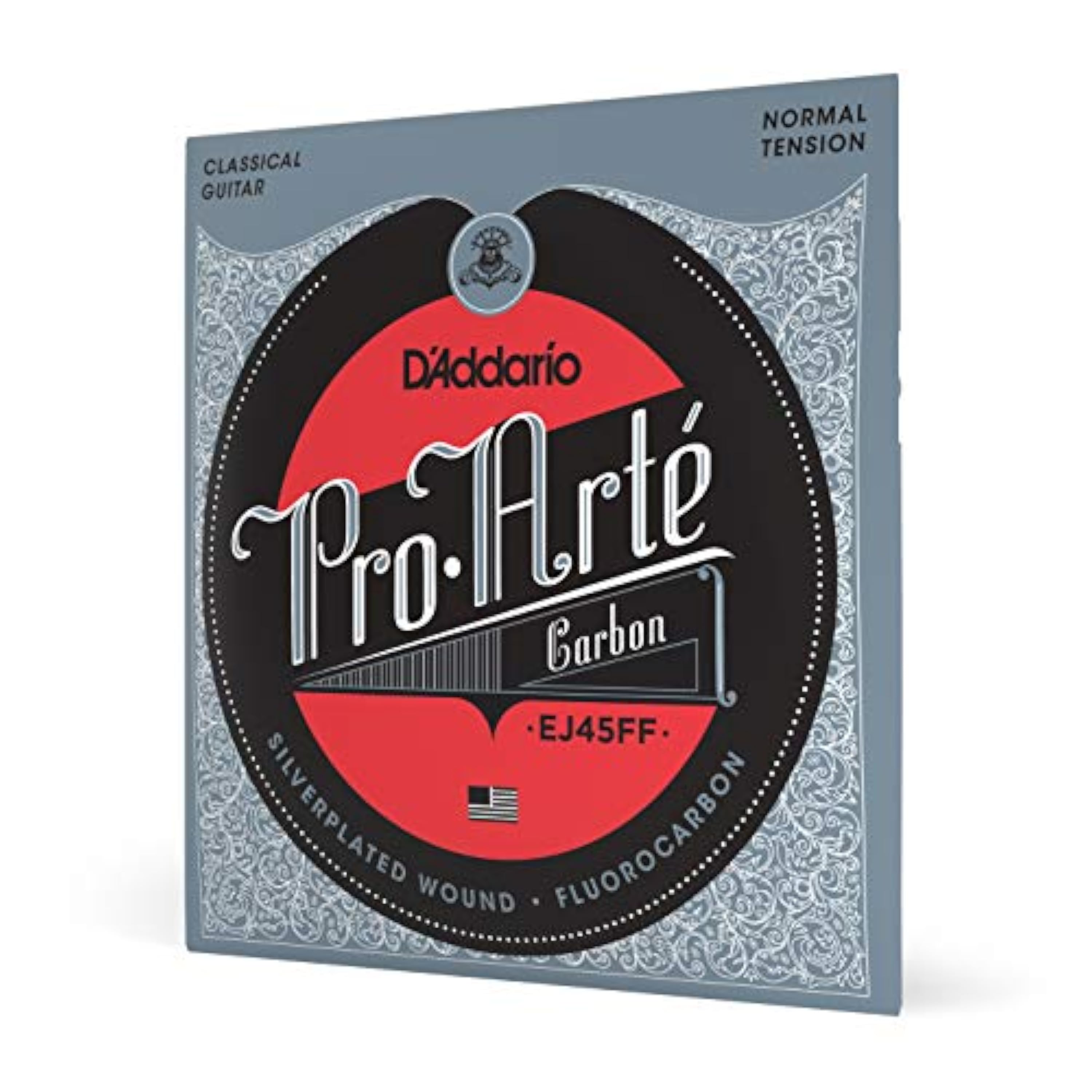 D´Addario EJ45FF Pro - Arté Carbon Classical Guitar Strings, Dynacore Basses, Normal Tension. Code. EJ