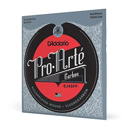 D´Addario EJ45FF Pro - Arté Carbon Classical Guitar Strings, Dynacore Basses, Normal Tension. Code. EJ | Ya disponible en tu tienda friki favorita! En mundofriki.es!
