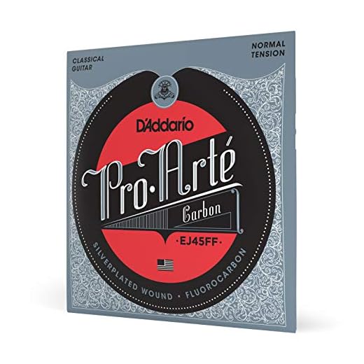 D'Addario EJ45FF Pro - Arté Carbon Classical Guitar Strings, Dynacore Basses, Normal Tension. Code. EJ