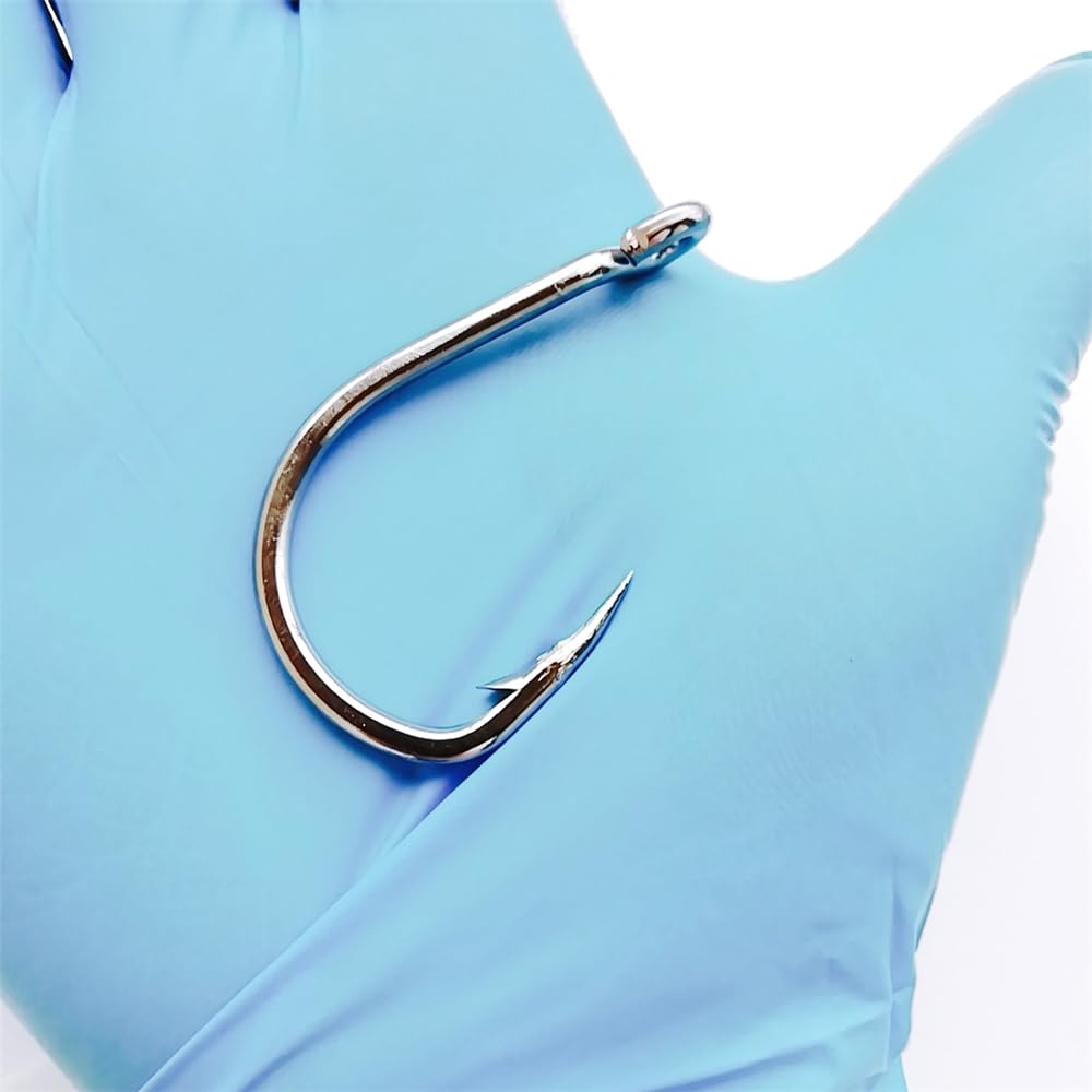 Circle Hook Jig Heads Ami da pesca in acciaio inossidabile Esche vive Ami da pesca Acqua dolce Acqua salata Accessori for la pesca in mare