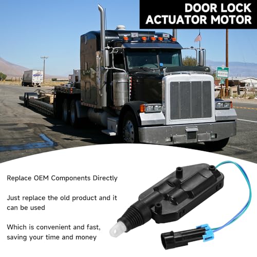 Image of Car Door Lock Actuator Motor - Compatible for Peterbilt 337 348 365 367 2018-2020 for Peterbilt 330 384 386 389