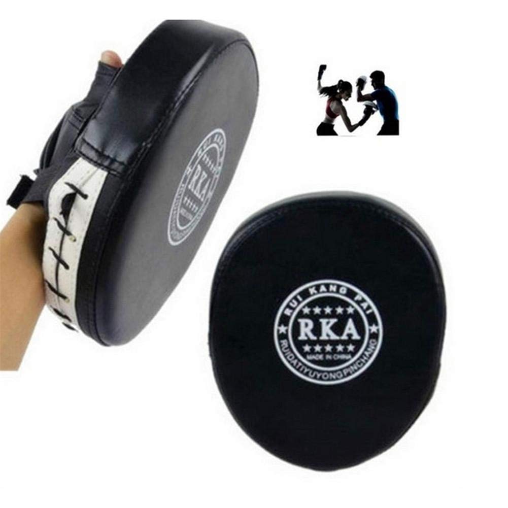 332PageAnn Professional Boxing Paws – Glove – for Thai Karate Exercise Sports Training – Boxing Paws Kit, Black