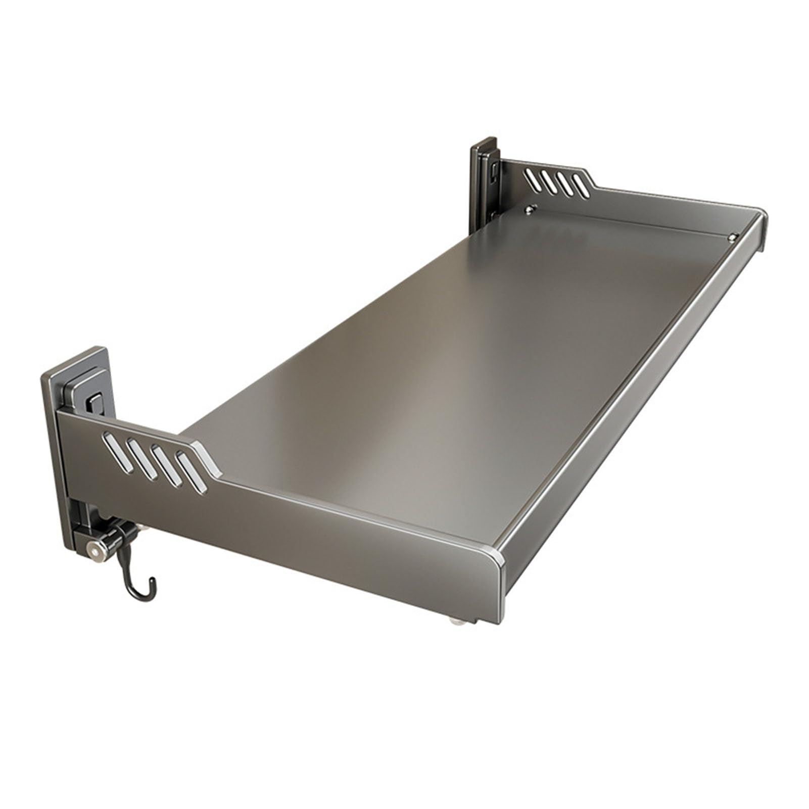 SaryEdge Wall-Mounted Kitchen Shelf Floating Storage Rack SpiceHanging Wall Shelf for Kitchen Bathroom & Bedroom - Space-Saving Home Decor Solution,
