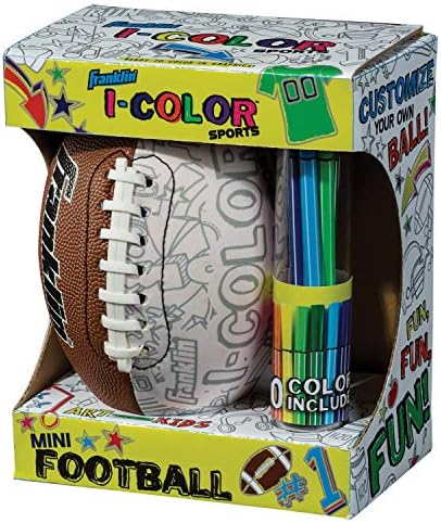 Franklin Sports iColor Kids Mini Football or Socce… Franklin Sports iColor Kids Mini Football or Socce…