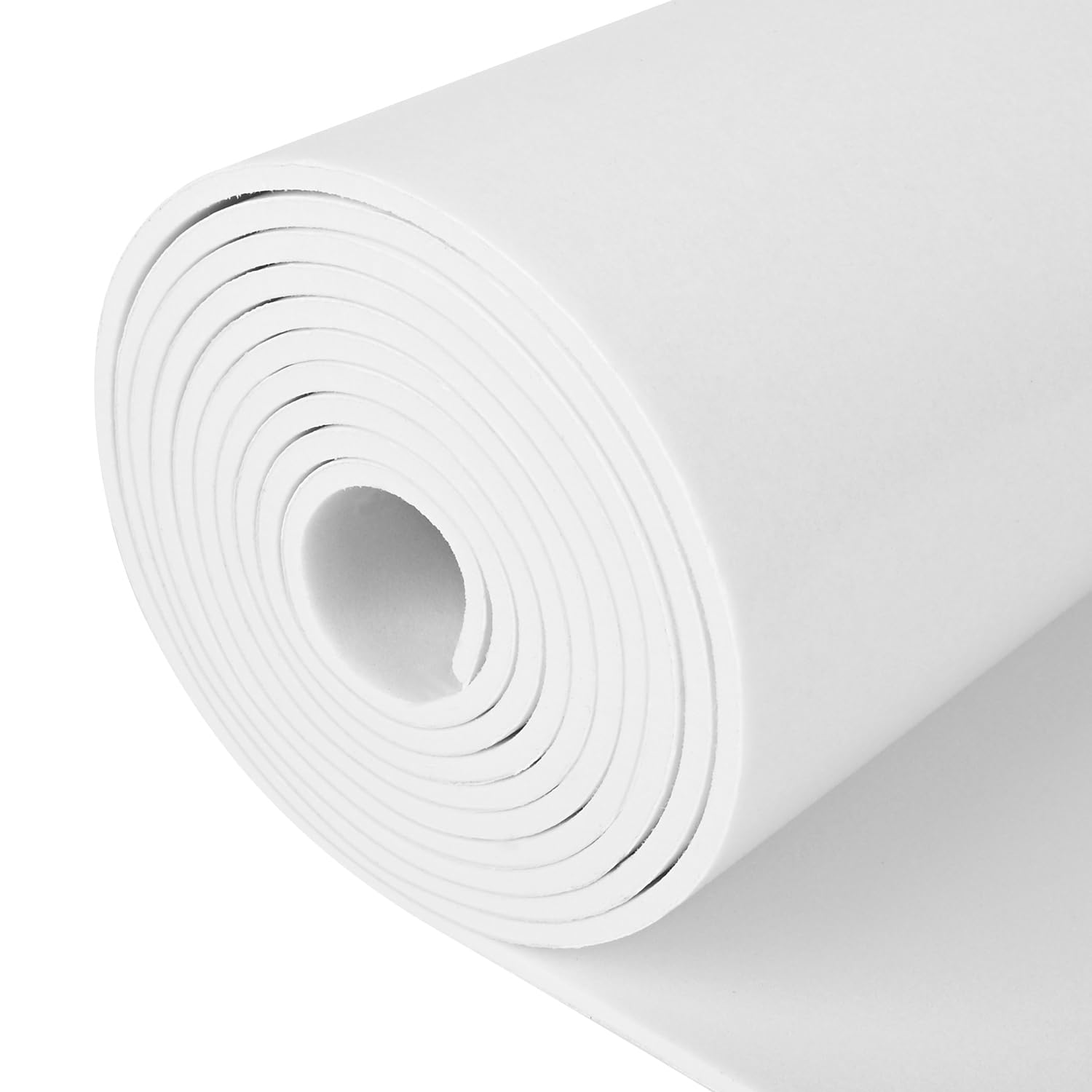 Sponge Neoprene Foam Rubber Sheet with Adhesive, 12 in x 81