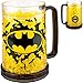 alles-meine.de GmbH 3D EIS Kristall Effekt - XXL großer - KÜHL Krug / Henkeltasse / Henkelbecher - Batman - 475 ml - Bierkrug - doppelwandig - Eiswürfel Kühlen - Kunststoff Plast..