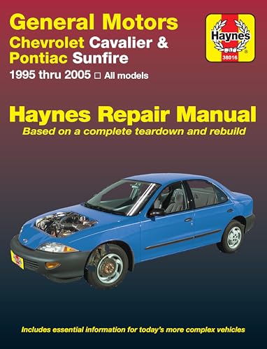 Chevrolet Cavalier and Pontiac Sunfire (95-05) Haynes Repair Manual