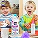 1.06QT Super Clear Slime Activator 34OZ Solution with Plastic Measuring Cup, FunKidz 1L Fine Formulation Work with All Types Slime Glue Washable Non-Toxic Kids Friendly Ingredients
