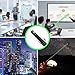 Green Laser Pointer, Green Laser Pointer High Power Rechargeable Strong Long Range Laser Beam Flashlight Laser Light Pointer Pen, Rechargeable Laser Pointer for Presentations Outdoor