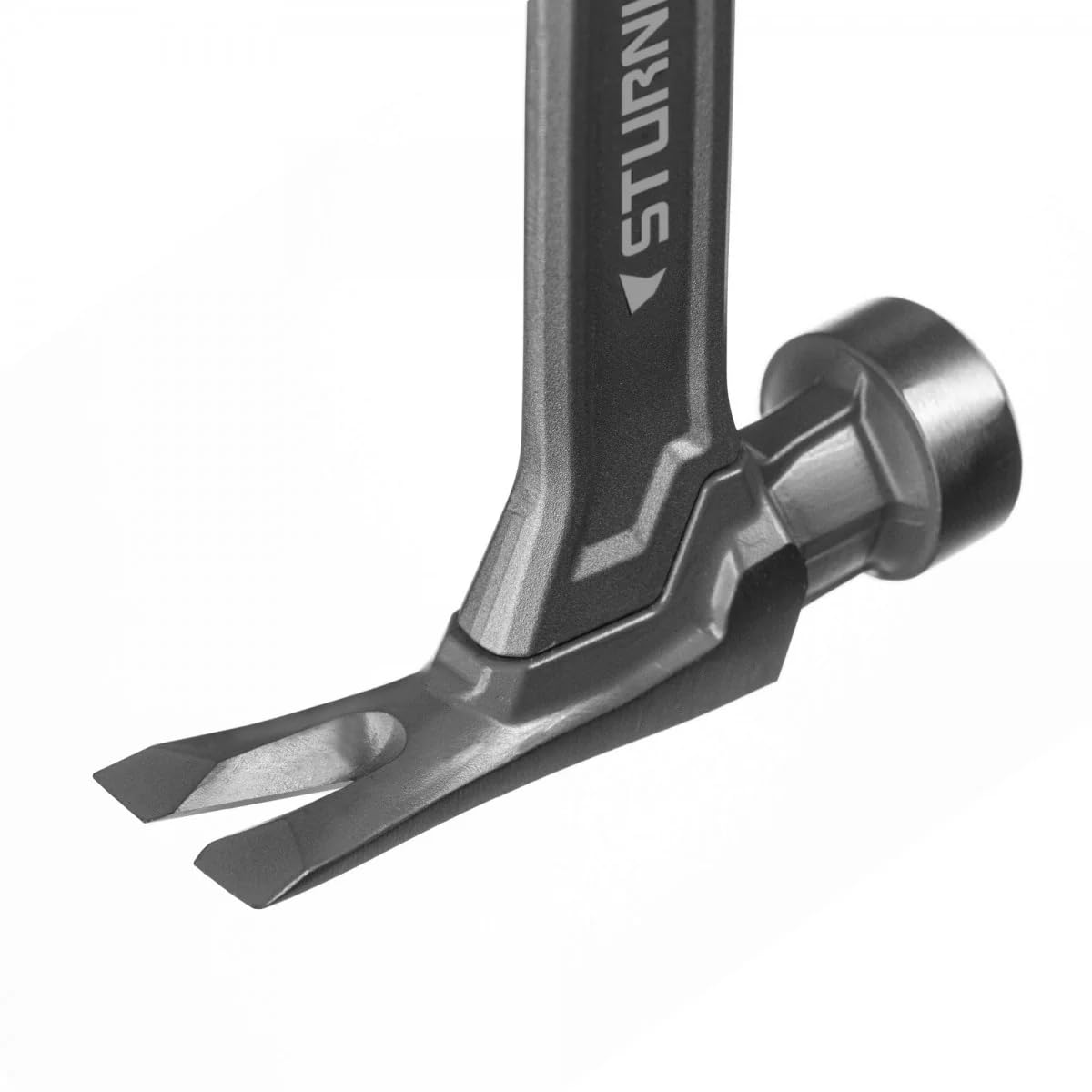 Sturnus - Martello da carpentiere Velocity Rip da 368,5 g, in alluminio leggero ed ergonomico, di grado professionale con impugnatura antivibrazione (faccia zigrinata, manico lungo)