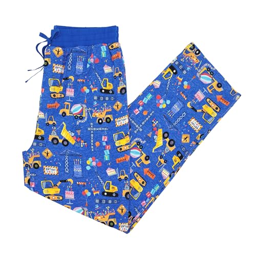 Image of Little Sleepies Mens Pajama Pants, Soft Viscose from Bamboo PJ Bottoms for Family Matching Set, Mens Sleepwear PJs w /Pockets