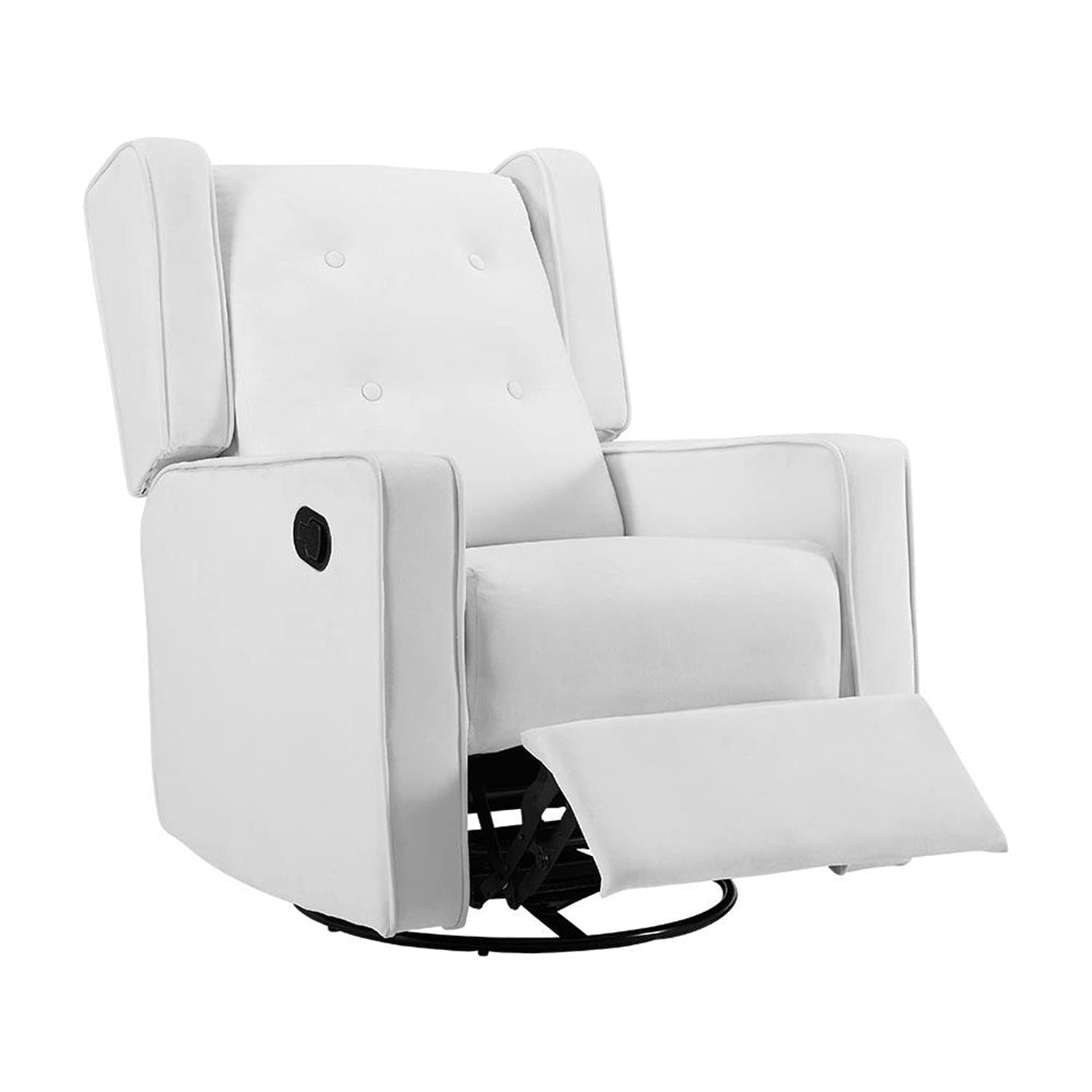 white glider rocker