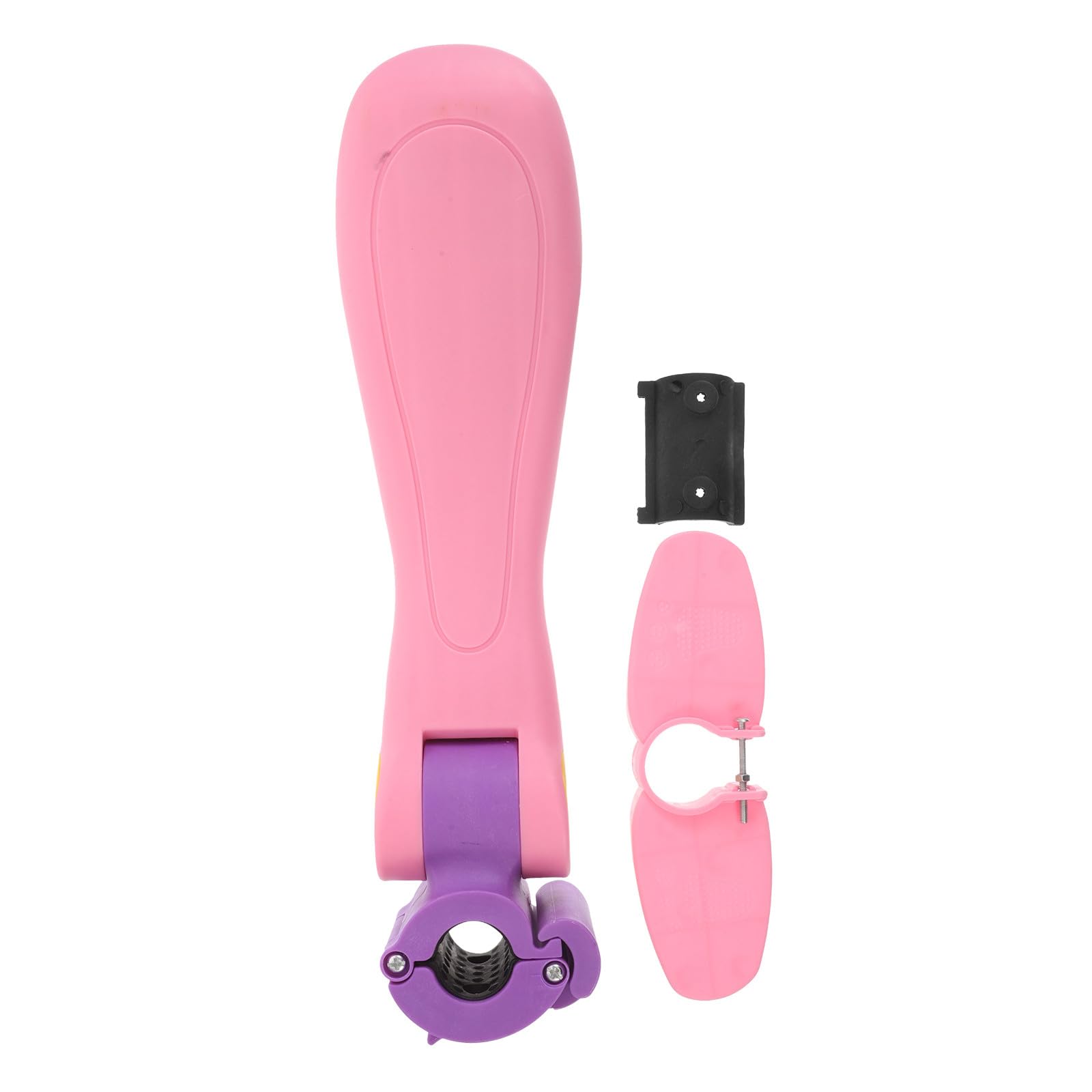 Asiento para Scooter Infantil de Plástico Rosa, Accesorio Portátil Fácil Instalación para Viajes y Uso al Aire Libre