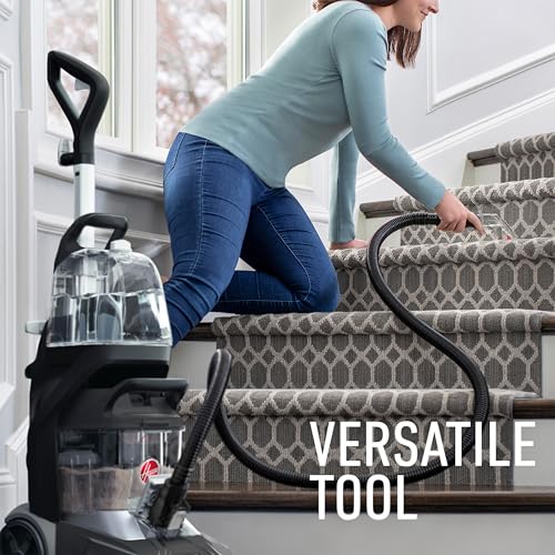 Image of Hoover Powerscrub XL Pet Carpet Cleaner & Hard Floor Vacuum Cleaner for Home & Office, SpinScrub XL for tough stains and HeatForce for fast drying
