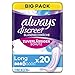 Produktbild Always Discreet Inkontinenzeinlagen Long (20 Binden) für Damen, Big Pack, starker Schutz, den Sie kaum spüren (Verpackung kann variieren)