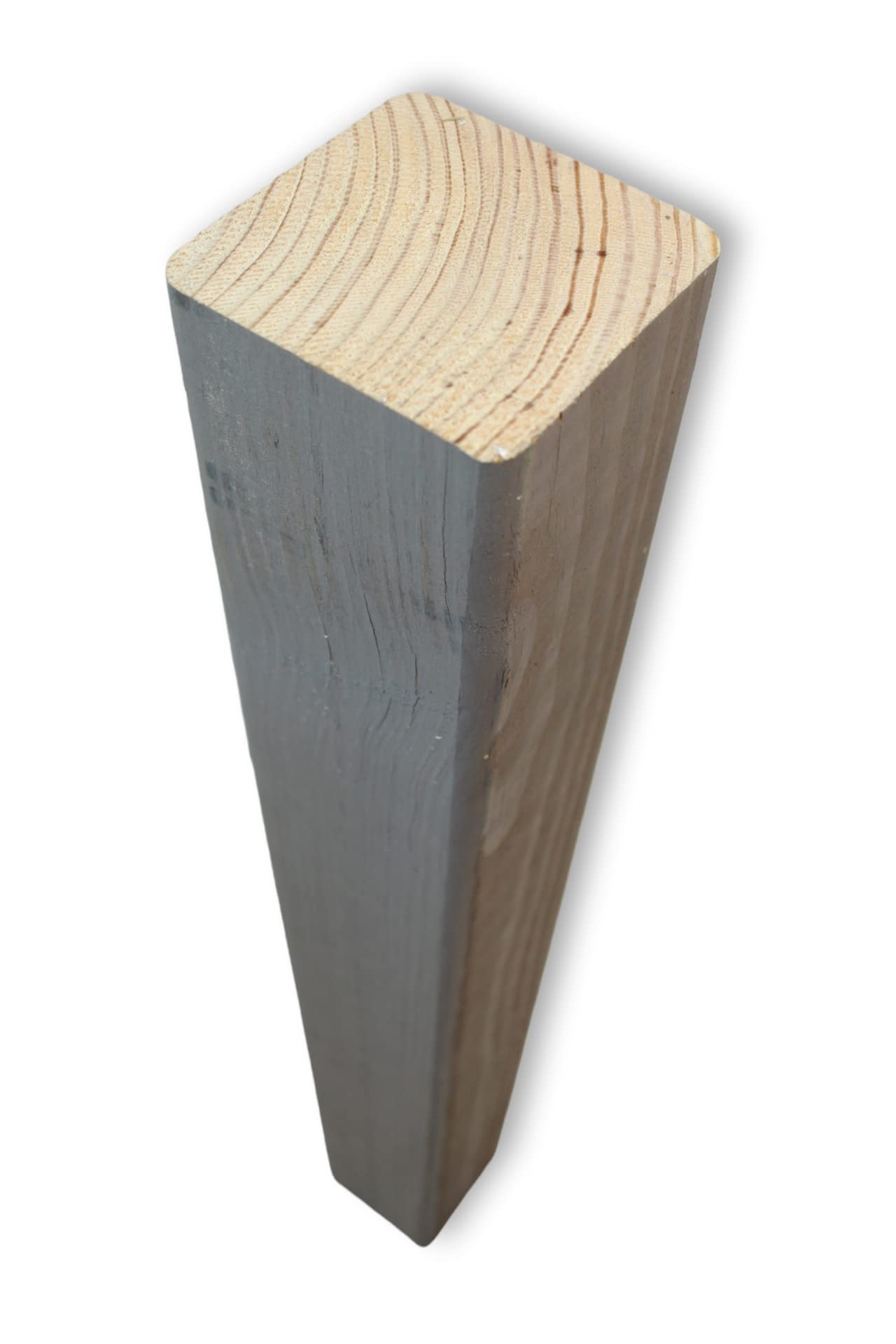 Gartenwelt Riegelsberger Poteau Bois Pin Imprégné 90x90mm - Longueur 110cm - Raboté 4 Faces - Traité Autoclave Pour Extérieur - Construction Pergola, Brise-vue