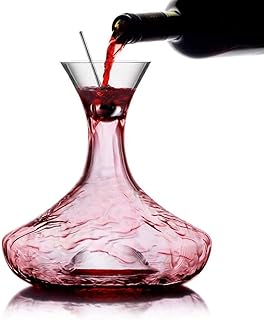 デキャンタ デカンタ ワインデカンタ 高級シンプルな鉛フリーのクリスタルガラスデカンタレッドワインセパレーターファミリーレストランパーティーギフトデカンター2Lワインデカンターアテーター デキャンタ