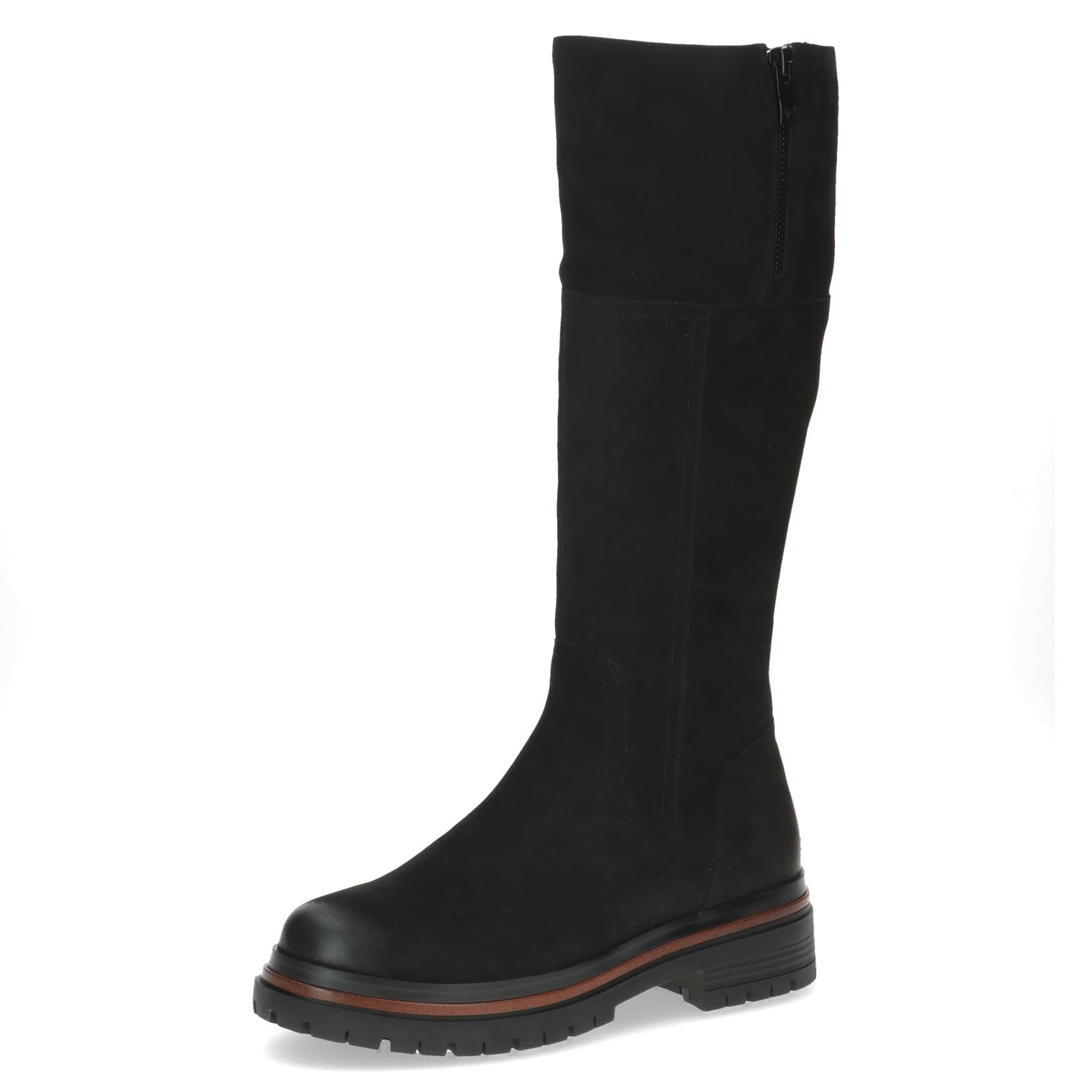 CAPRICE Damen Stiefel aus Leder mit Reißverschluss