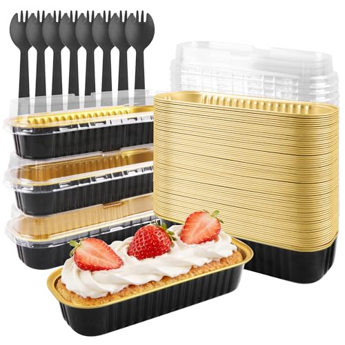 9% Off 50-Pack Mini Loaf Pans with Lids & Spoons