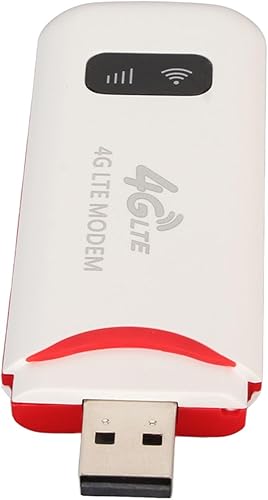 Miniatura 8 de Módem USB 4G LTE, enrutador 4G portátil con ranura para tarjeta SIM, 300 Mbps de alta velocidad, mini enrutador portátil de viaje, dongle 4G
