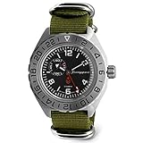 vostok komandirskie k 34 precio Item_shape : Rund Vostok Komandirskie 650539 GMT Automatik-mechanische Taucherarmbanduhr mit Automatikaufzug, Grün, Militär, grün, Militär