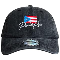 Puerto Rico Flag (Washed Black)