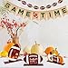 CNhoqc Fall Harvest Football Centerpiece - 3pcs Autumn Thanksgiving Harvest Football Wooden Table Topper Centerpiece Decoration Sign Rugby Super Game Day Bowl Rugger Party Favors Decoration Supplies