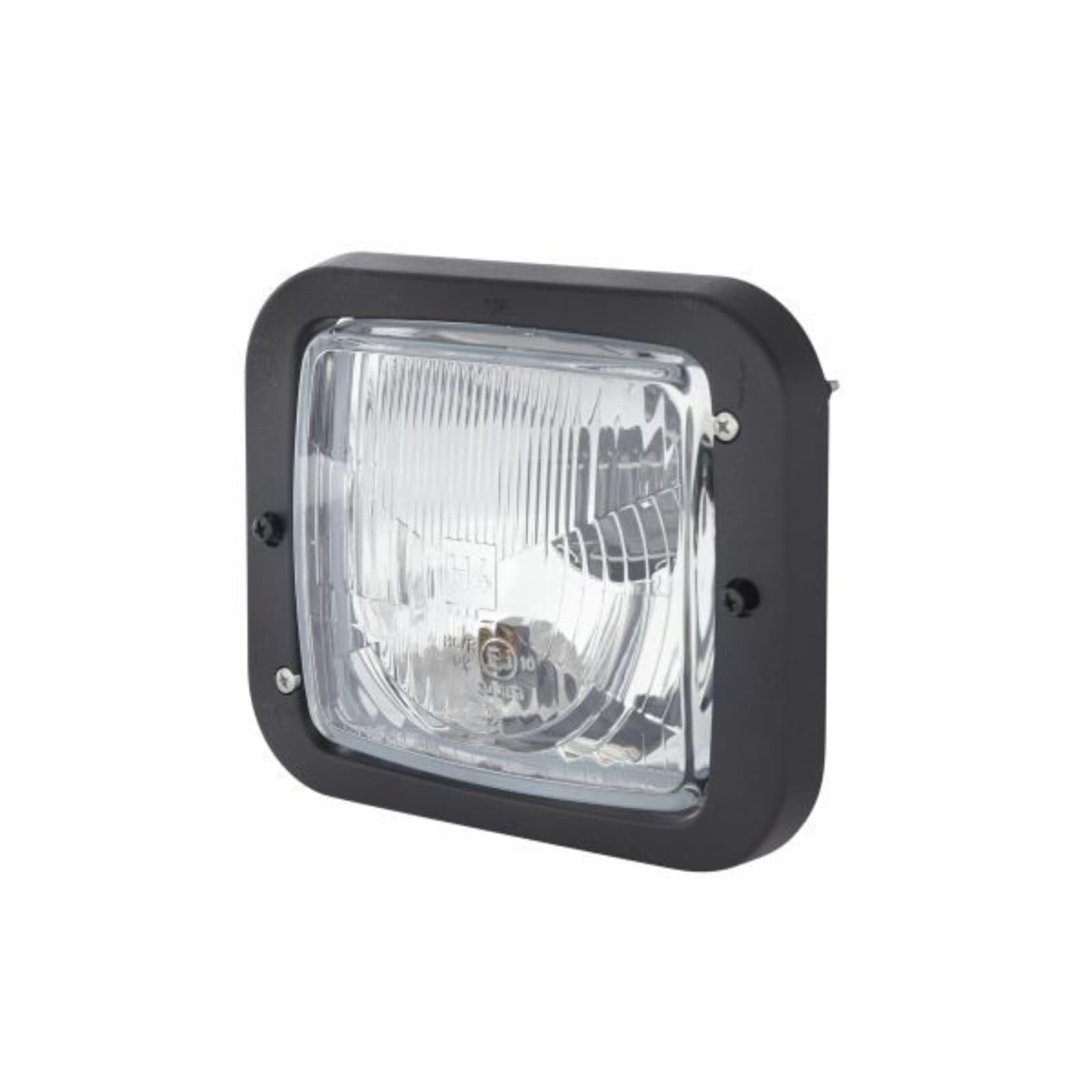 HELLA Halogen Reflektor - 24V / 12V - Liczba referencyjna: 10 - ECE - żółty - Wtyczki: Wtyk płaski - z prawej - 1EA 007 108-021