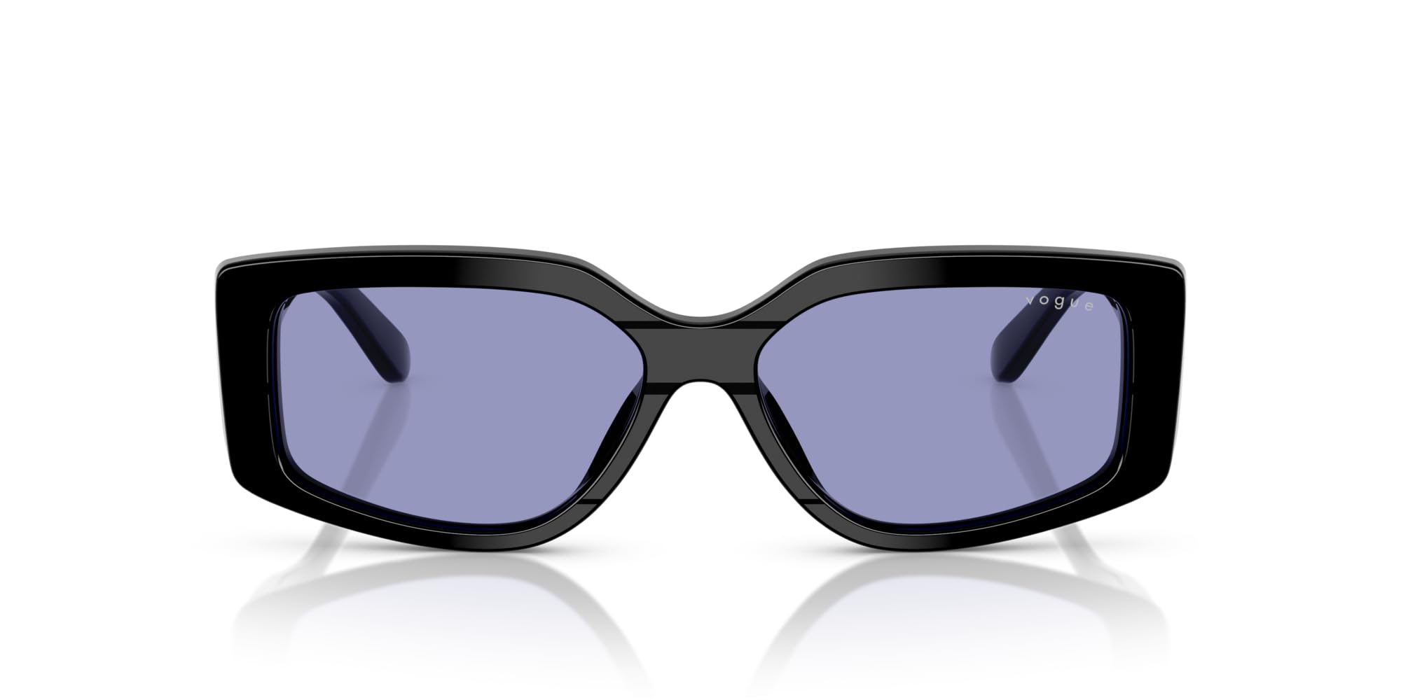 vogue eyewear Women UV Protected Violet Lens Rectangle Sunglasses - 0VO5642SUW44/7655-picture-39