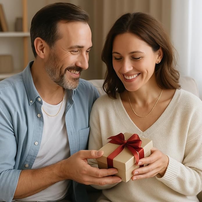 14K Yellow/White/Rose Gold Solid Box Link Chain 0.7/1.0/1.3 / 2mm Necklace with Lobster Claw Clasp, Jewelry Gift for Women or Men - Image 6