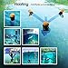 SOONSUN 4in1 Floating Selfie Stick Hand Grip Tripod for GoPro Hero 13 12 11 10 9 8 7 6 5 4 Session Max, AKASO, SJCAM Action Camera, Waterproof Extension Monopod Pole Floating Handle Tripod Stand