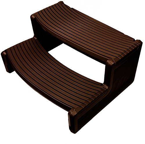 For Spa and Hot Tubs Confer Plastics HS2 Espresso Resin Handi-Step