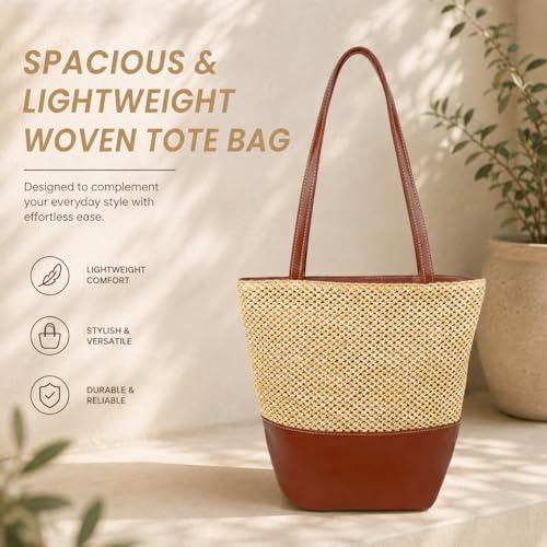 Image of Storite Women's Shoulder Handbag | Stylish PU Leather Tote Purse | Spacious Fashion Bag for Daily Use, Office, Shopping & Parties